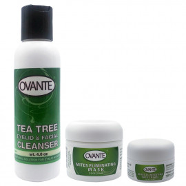 Ovante Demodex Control Complete Kit of Skin Care Products for Management of Face Demodicosis in Humans.