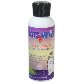 Ovante Ear Wash Cats n Mites for Cats with Problem Ears - 4.0 oz