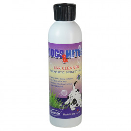 Dogs N Mites Ear Cleaner, Kill Demodex Parasites, Eliminates Bacterial, Yeast & Fungal Infections Of Inner And Outer Ears In Dogs And Puppies - Effectively Removes Dirt, Odor & Wax - 8.0 Oz