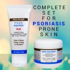 Psor Solution - Complete Kit for Care and Treatment of Psoriasis, Moisturizing Itch Relief Day Cream Plus Extra Strength Night Ointment to Soothe, Calm Itching Irritating Skin Associated With Outbreaks of Eczema and Psoriasis.