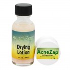 AcneZap Cystic Acne Spot Eliminating Treatment Plus Extra Strength Drying Lotion for Severe Inflamed Acne, Pimples, Zits, Blemishes on Face and Body